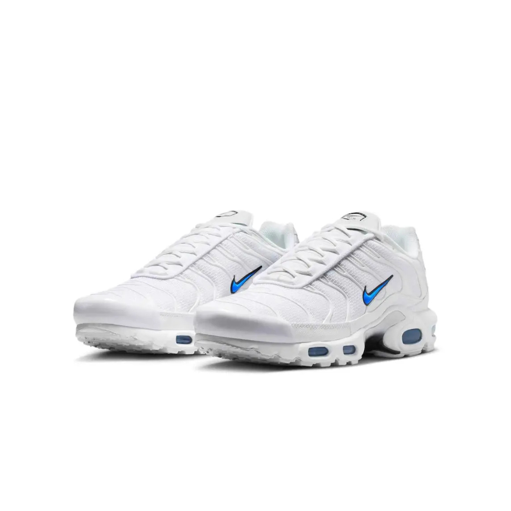 Nike Air Max Plus TN White Blue Crystal – boční pohled | Purekickz