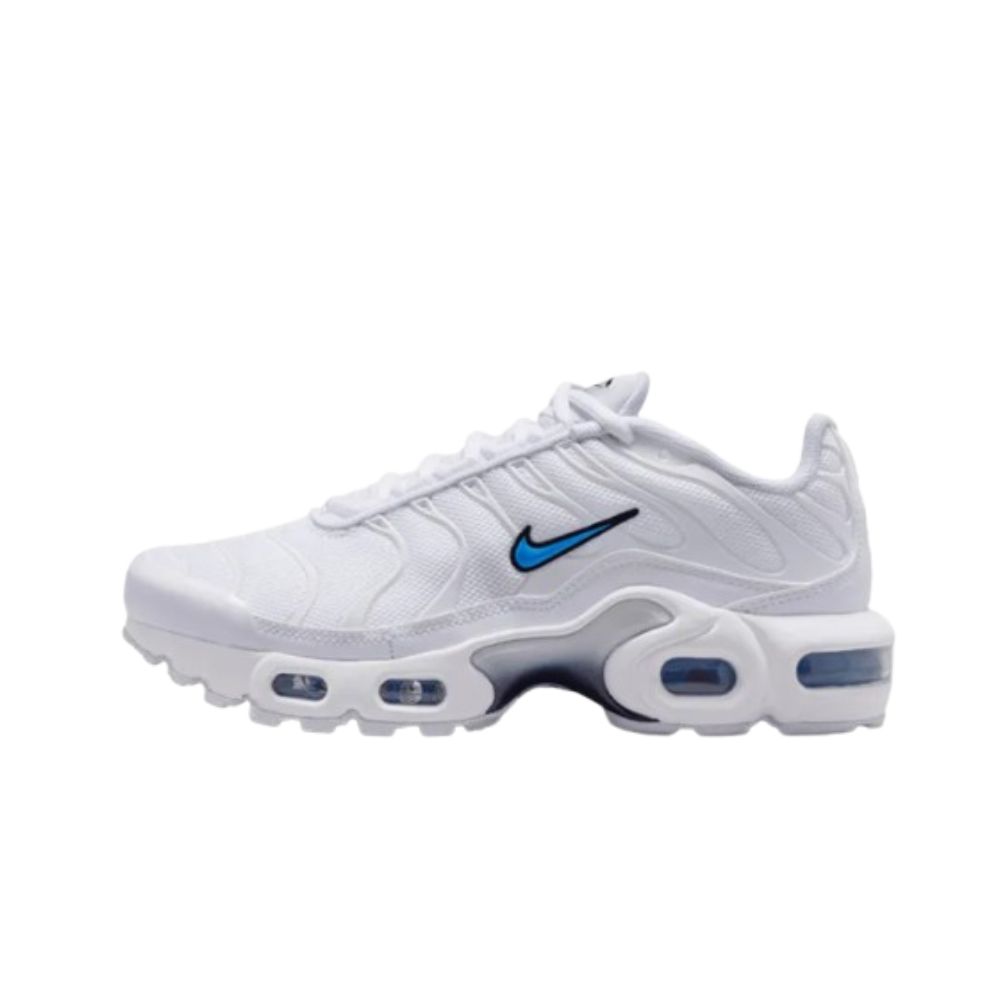 Nike Air Max Plus White Blue Crystal Black (GS)