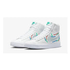 Nike Blazer Mid Keith Haring White (GS) – boční pohled | Purekickz