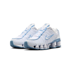 Nike Shox TL White Blue (GS) – boční pohled | Purekickz