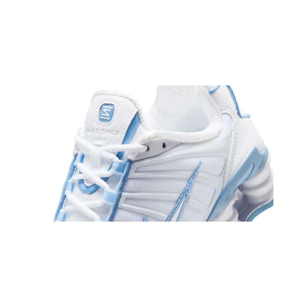 Nike Shox TL White Blue (GS) – pohled shora | Purekickz