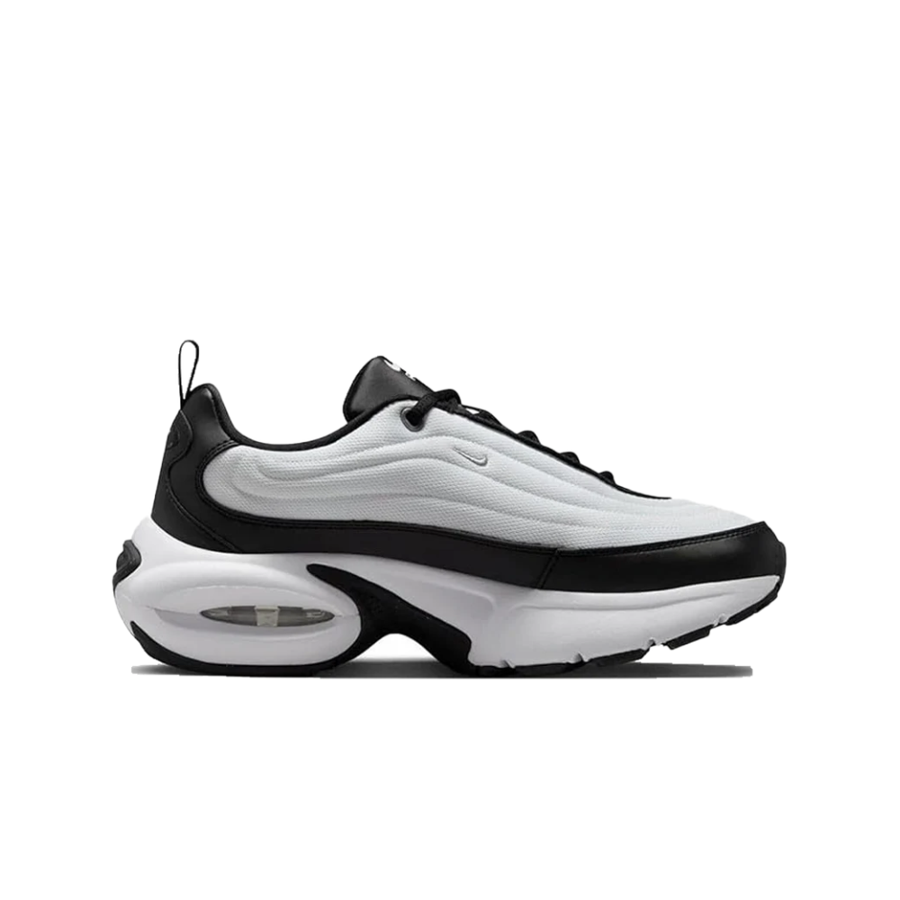 Nike Air Max Portal Black White Metallic Silver (W) – boční pohled | Purekickz