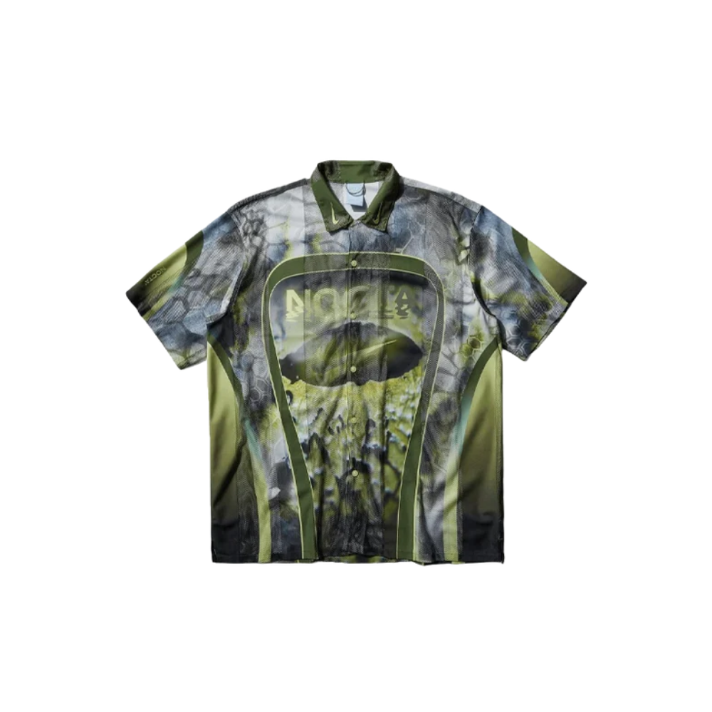 Nike x NOCTA Opal Tito Neeks Button Down Pilgrim/Oil Green/Black – hlavní pohled | Purekickz