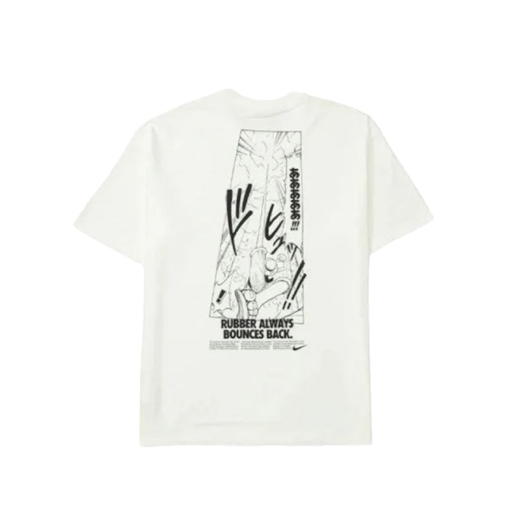 Nike x One Piece Solo Swoosh QS Gomu Gomu Battle Axe T-shirt White
