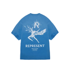 Represent Icarus T-Shirt Sky Blue – boční pohled | Purekickz