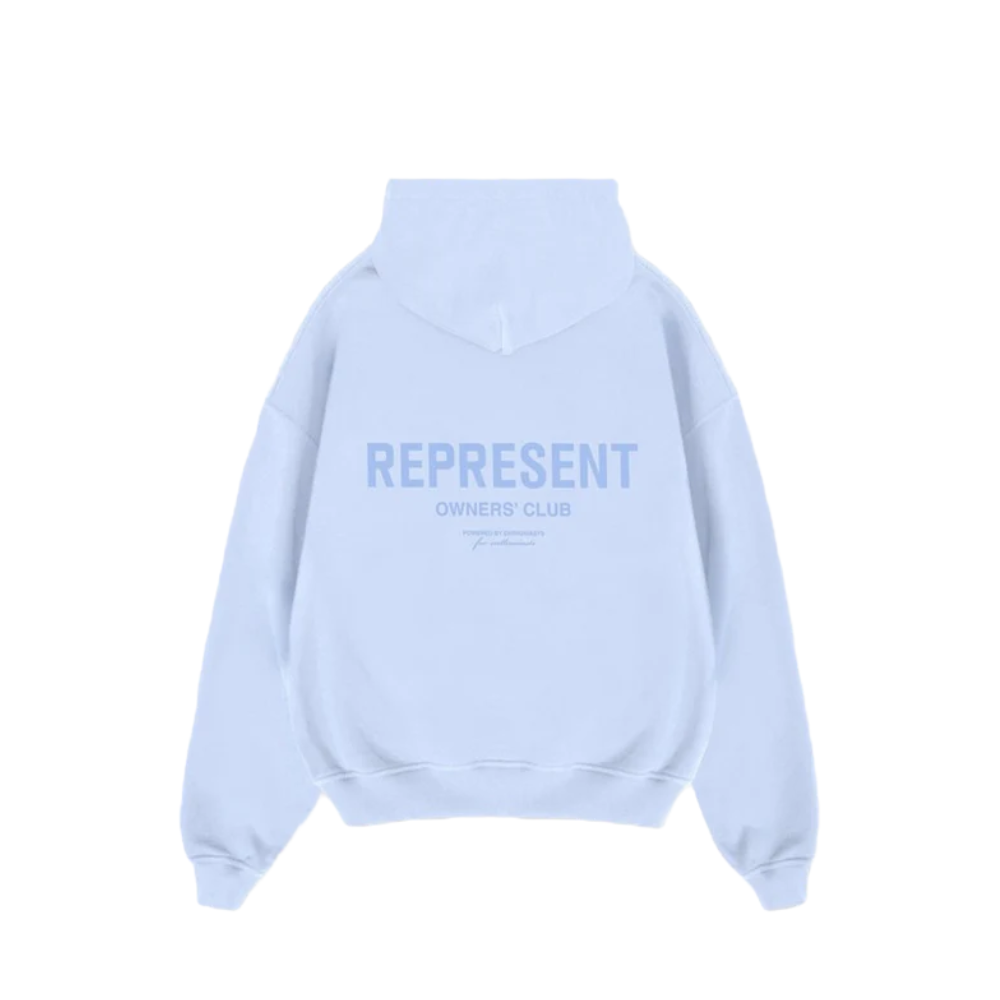 Represent Owners Club Hoodie Vista Blue – boční pohled | Purekickz