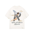 Represent Storms In Heaven T-Shirt Flat White – boční pohled | Purekickz