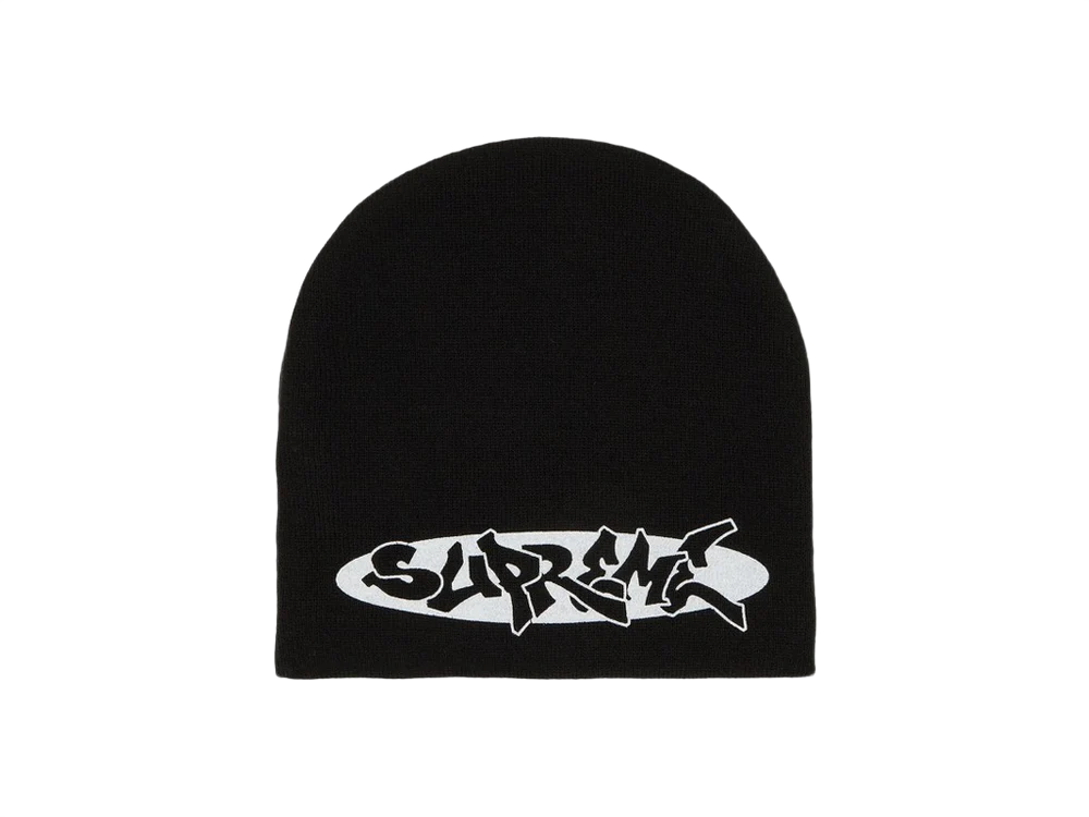 Supreme New World Order Beanie Black