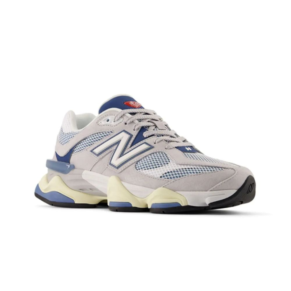 New Balance 9060 Pearl Grey Dark Shoreline Blue – detail | Purekickz