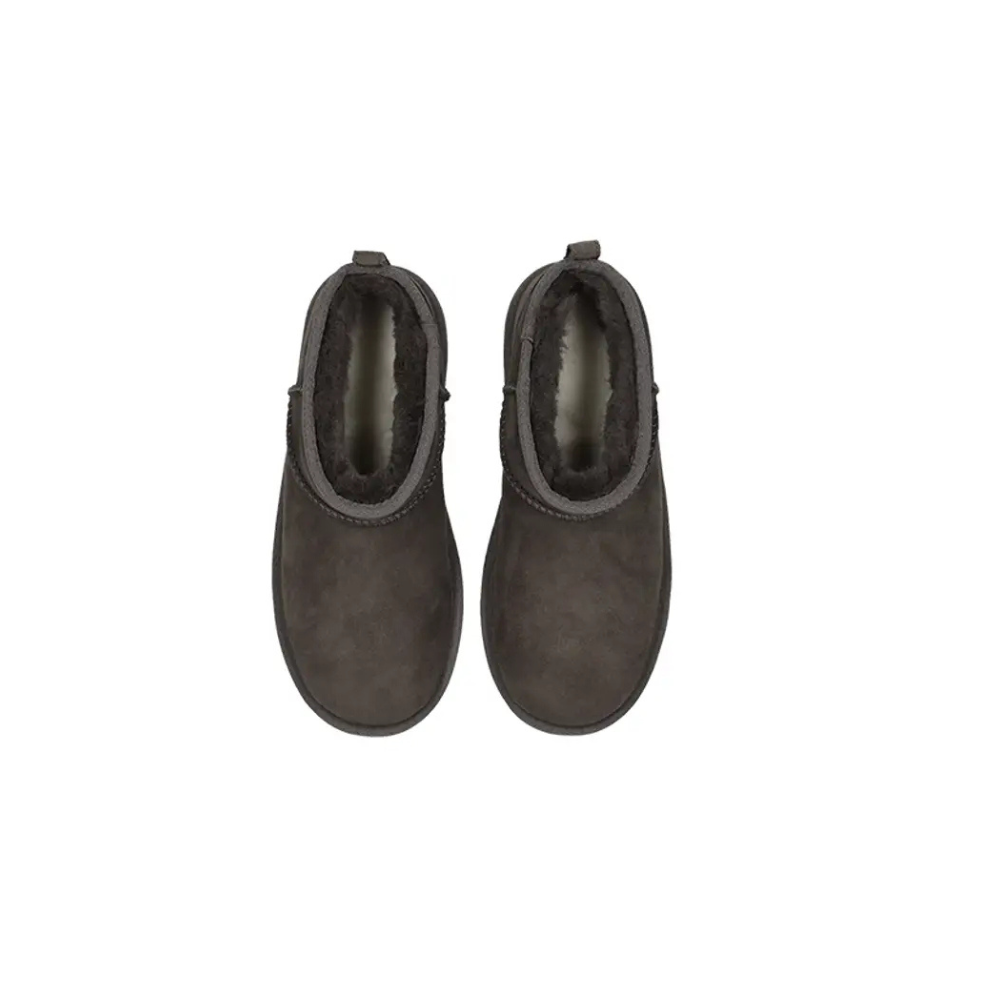 UGG Classic Ultra Mini Thundercloud (GS) – zadní pohled | Purekickz
