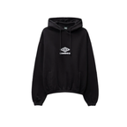 Umbro x Slam Jam Masked Hoodie Black – hlavní pohled | Purekickz
