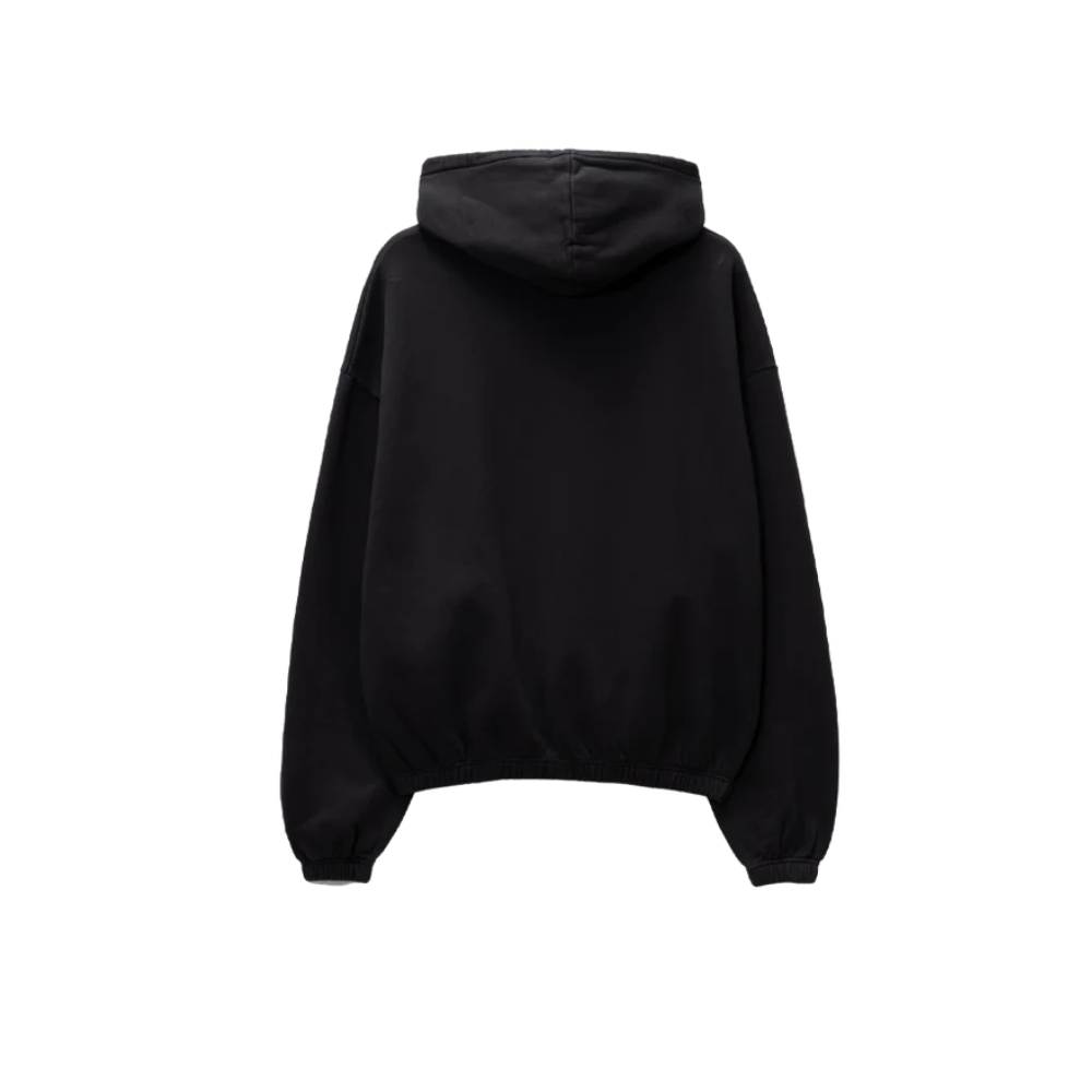 Umbro x Slam Jam Masked Hoodie Black – boční pohled | Purekickz