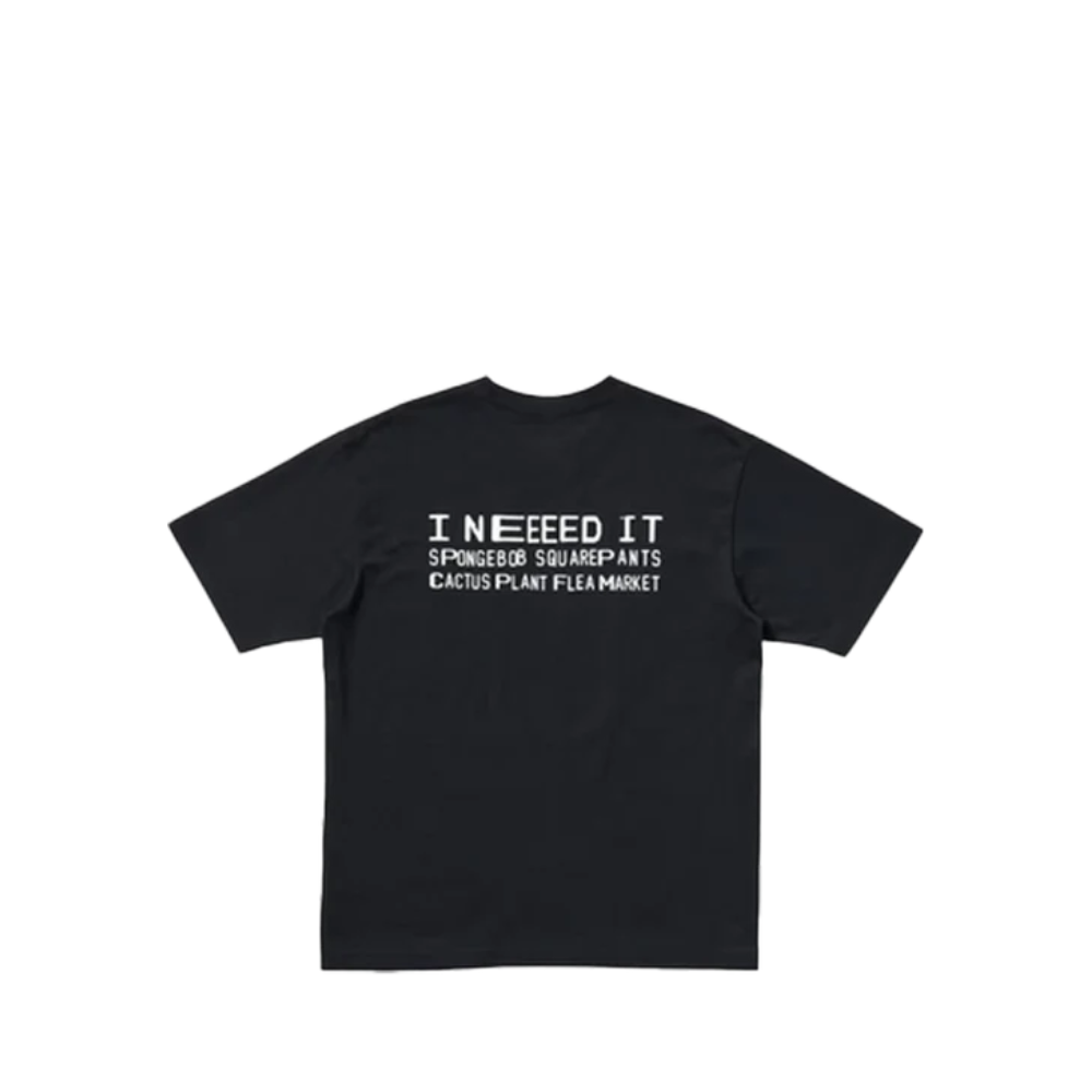 Uniqlo x CPFM Spongebob Squarepants UT Graphic T-Shirt Black – boční pohled | Purekickz