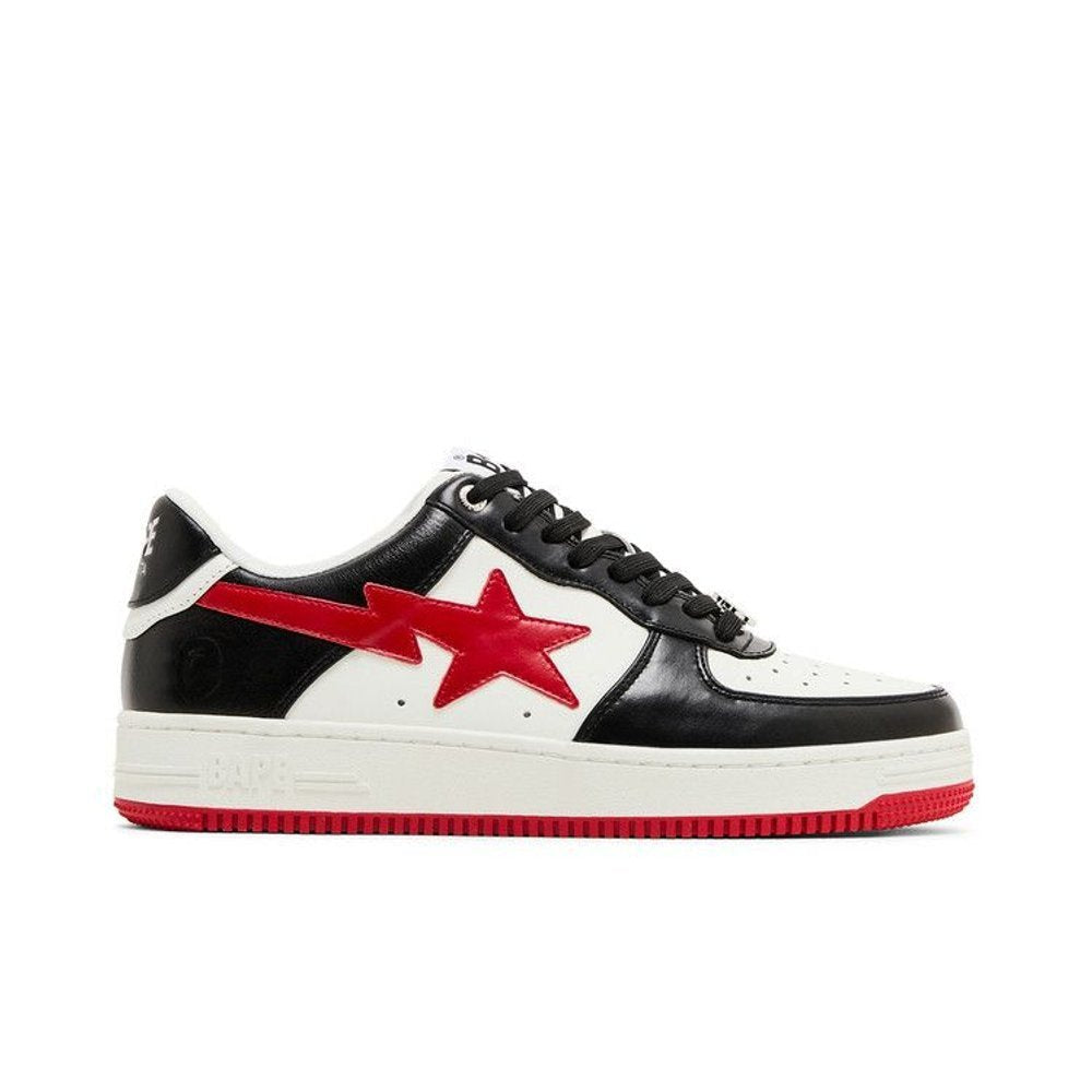 A Bathing Ape Bape Sta #3 M2 White Black Red