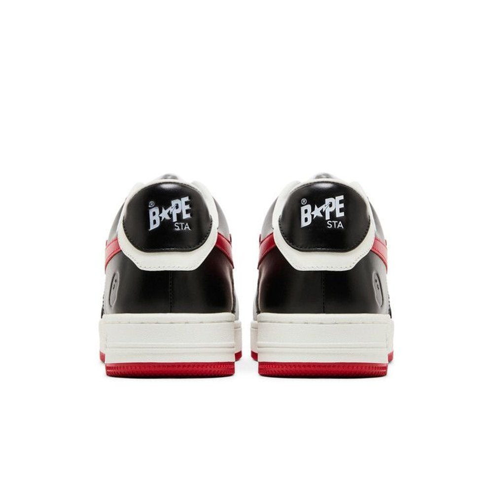 A Bathing Ape Bape Sta #3 M2 White Black Red – podrážka | Purekickz