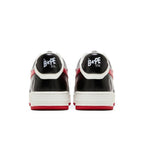 A Bathing Ape Bape Sta #3 M2 White Black Red – podrážka | Purekickz
