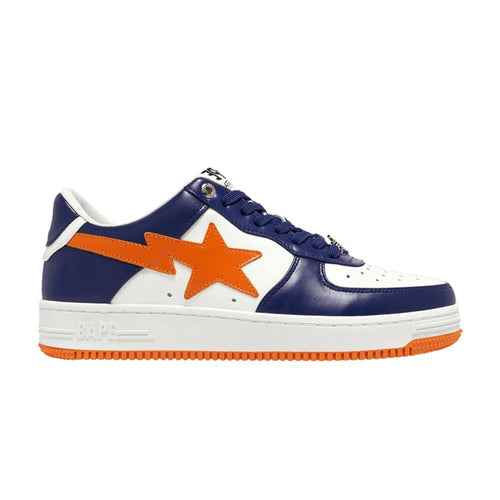 A Bathing Ape Bape Sta #3 M2 White Blue Orange