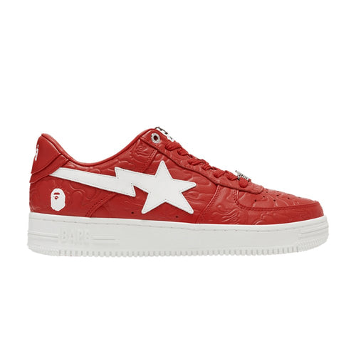 A Bathing Ape Bape Sta Low #3 Line Camo Red – hlavní pohled | Purekickz
