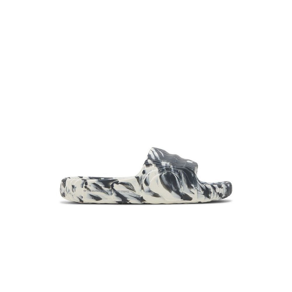 adidas Adilette 22 Slides Carbon Aluminum – hlavní pohled | Purekickz