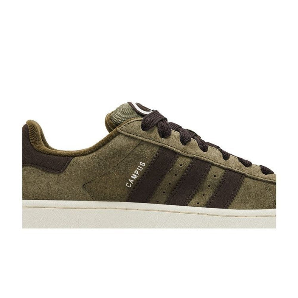 adidas Campus 00s Olive Strata Dark Brown – detail | Purekickz