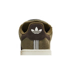 adidas Campus 00s Olive Strata Dark Brown – detail materiálu | Purekickz