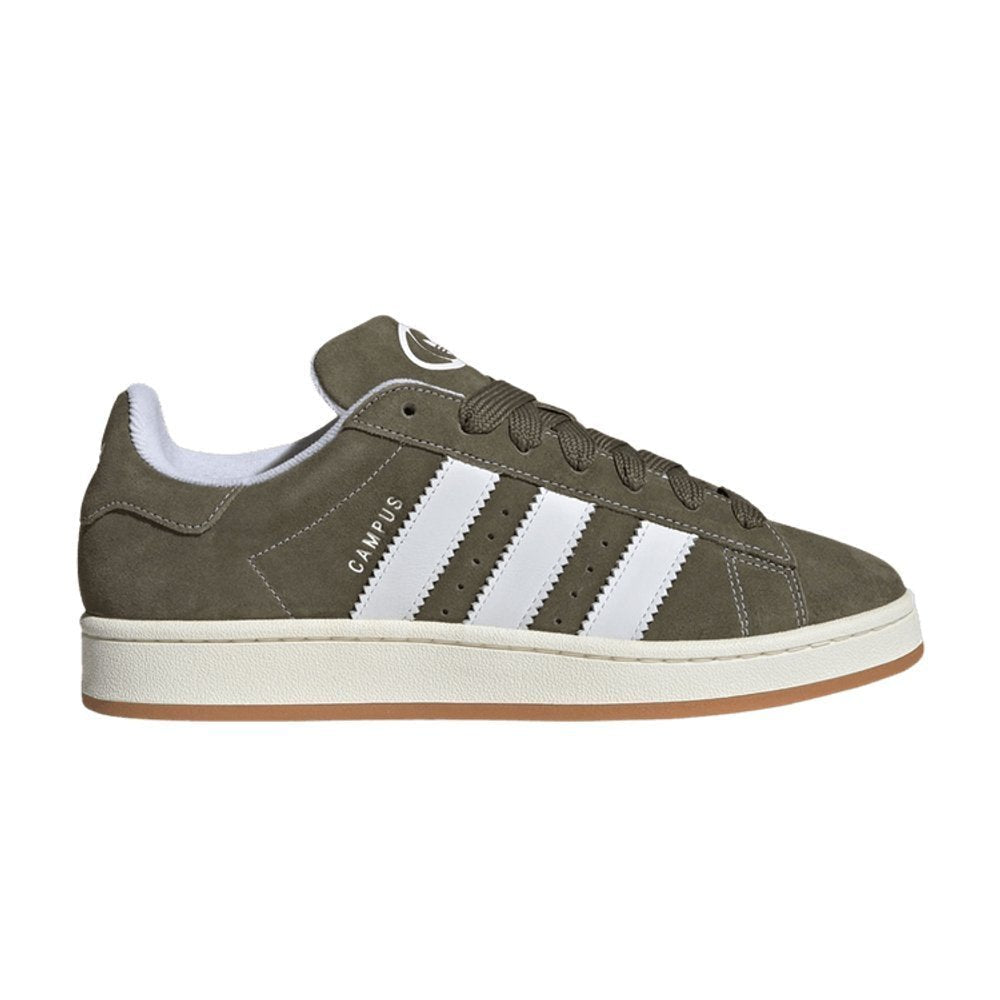 adidas Campus 00s Olive Strata White Gum – boční pohled | Purekickz