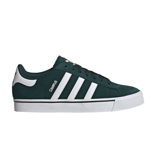 adidas Campus Vulc Camp Green Night Cloud White Gum – boční pohled | Purekickz