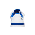 adidas Forum Low White Royal Blue (Youth) – detail materiálu | Purekickz