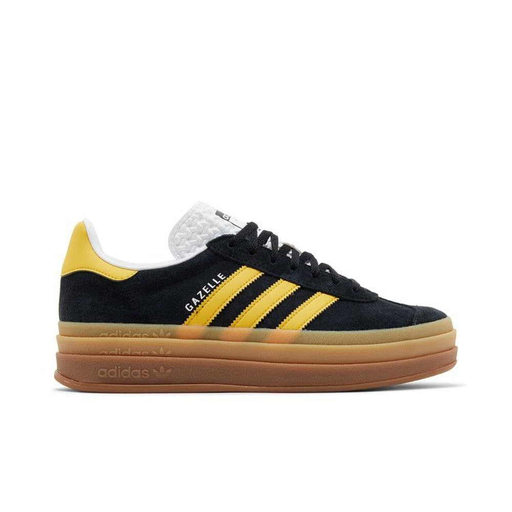 adidas Gazelle Bold Black Bold Gold (W) – boční pohled | Purekickz