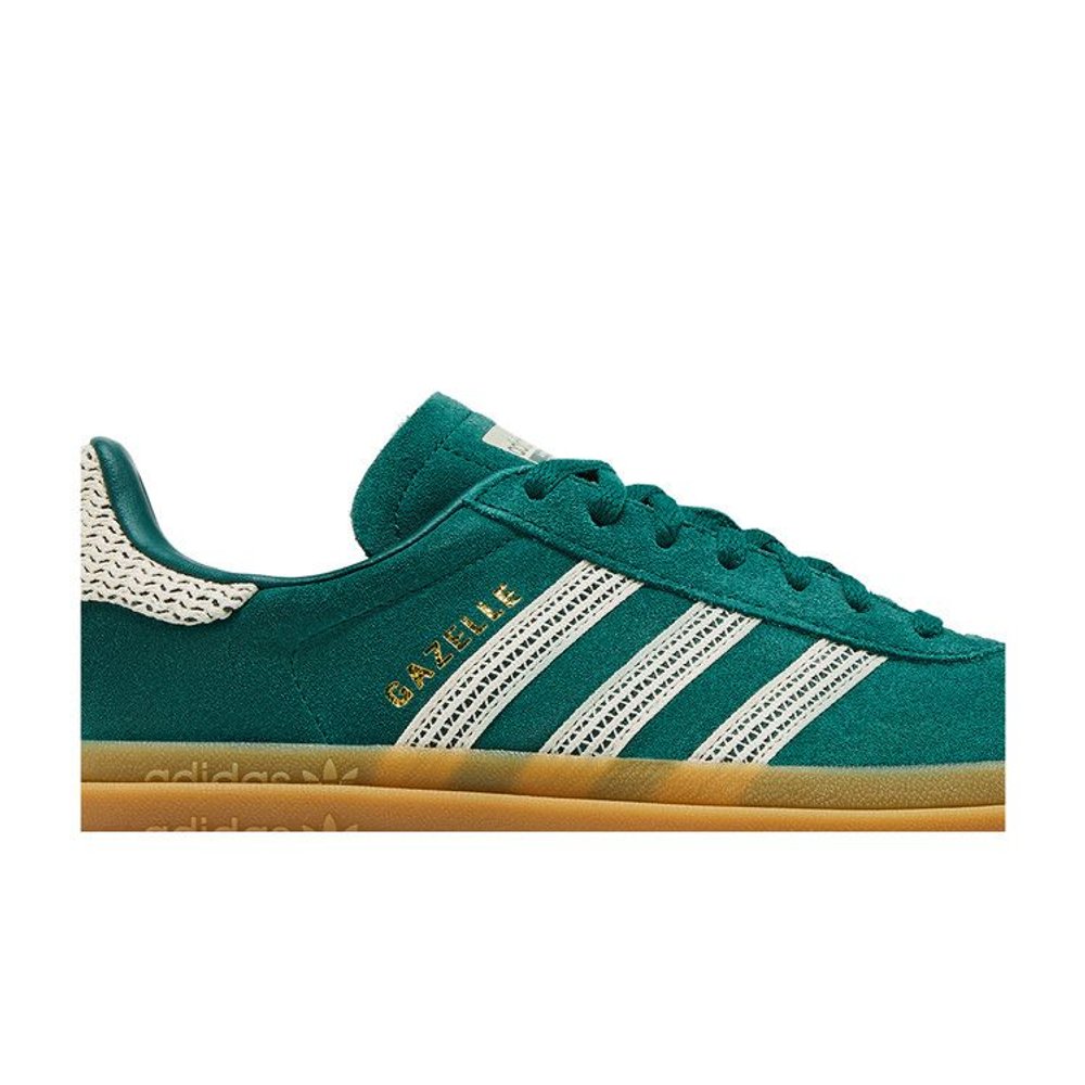 adidas Gazelle Bold Collegiate Green White Gold (Women's) – detail | Purekickz