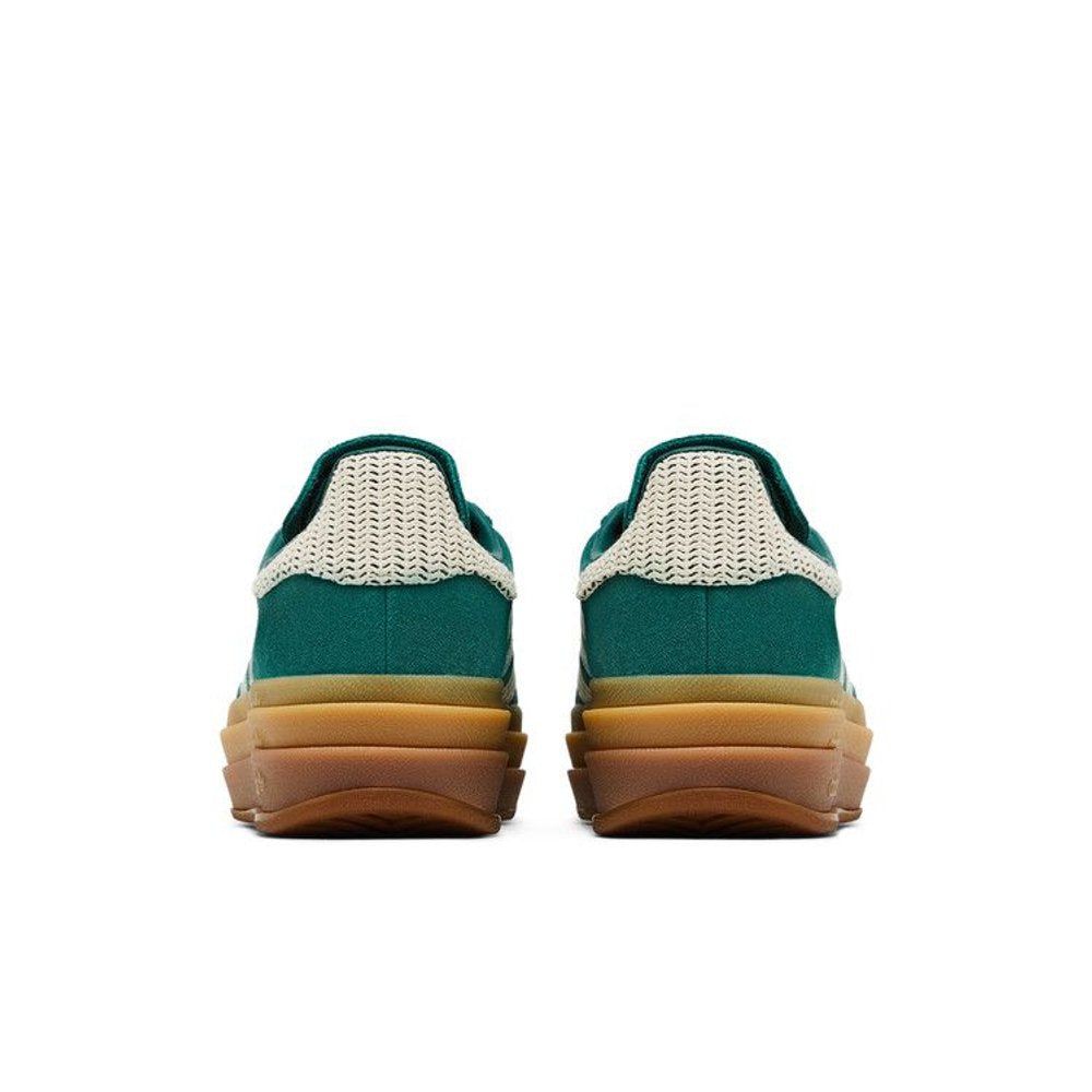 adidas Gazelle Bold Collegiate Green White Gold (Women's) – podrážka | Purekickz