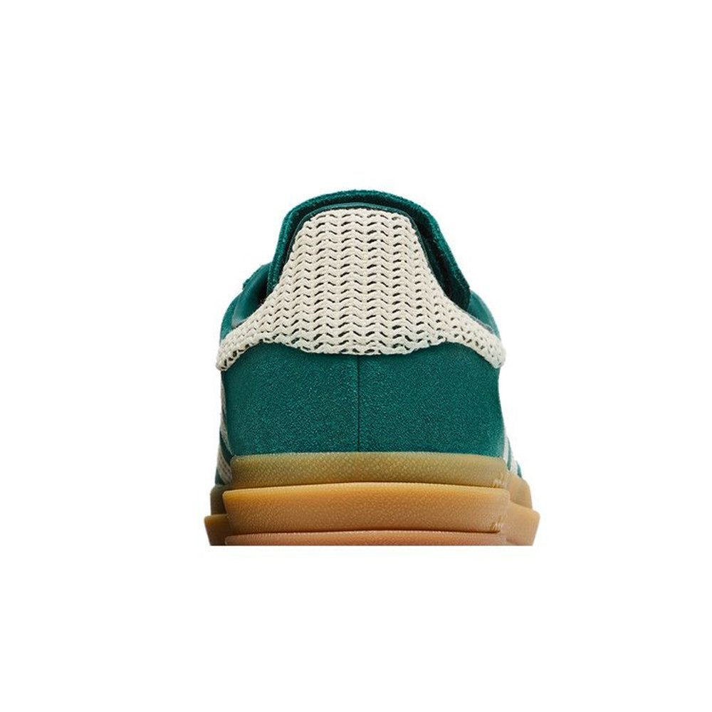 adidas Gazelle Bold Collegiate Green White Gold (Women's) – detail materiálu | Purekickz