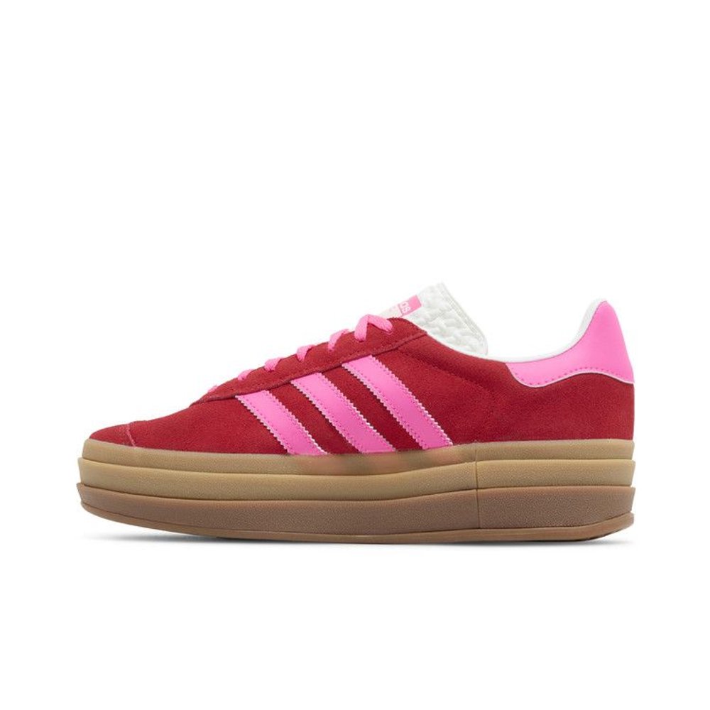 Adidas Gazelle Bold Collegiate Red Pink – hlavní pohled | Purekickz