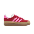 Adidas Gazelle Bold Collegiate Red Pink – boční pohled | Purekickz