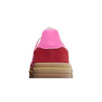 Adidas Gazelle Bold Collegiate Red Pink – detail materiálu | Purekickz