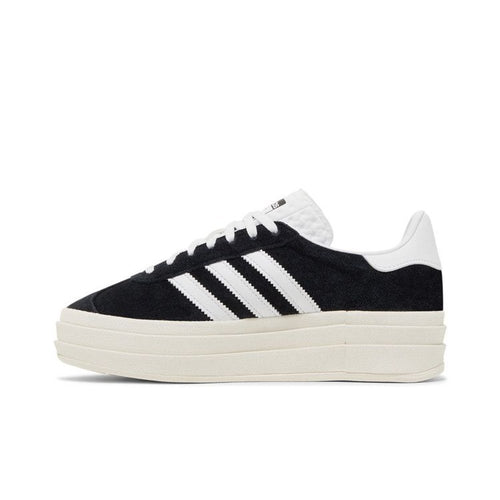 adidas Gazelle Bold Core Black White (Women's) – hlavní pohled | Purekickz