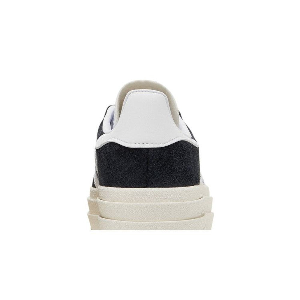 adidas Gazelle Bold Core Black White (Women's) – detail materiálu | Purekickz