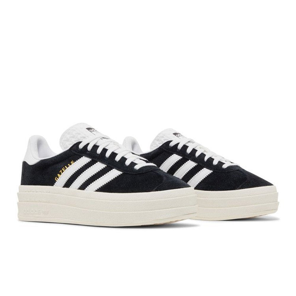adidas Gazelle Bold Core Black White (Women's) – lifestyle foto | Purekickz