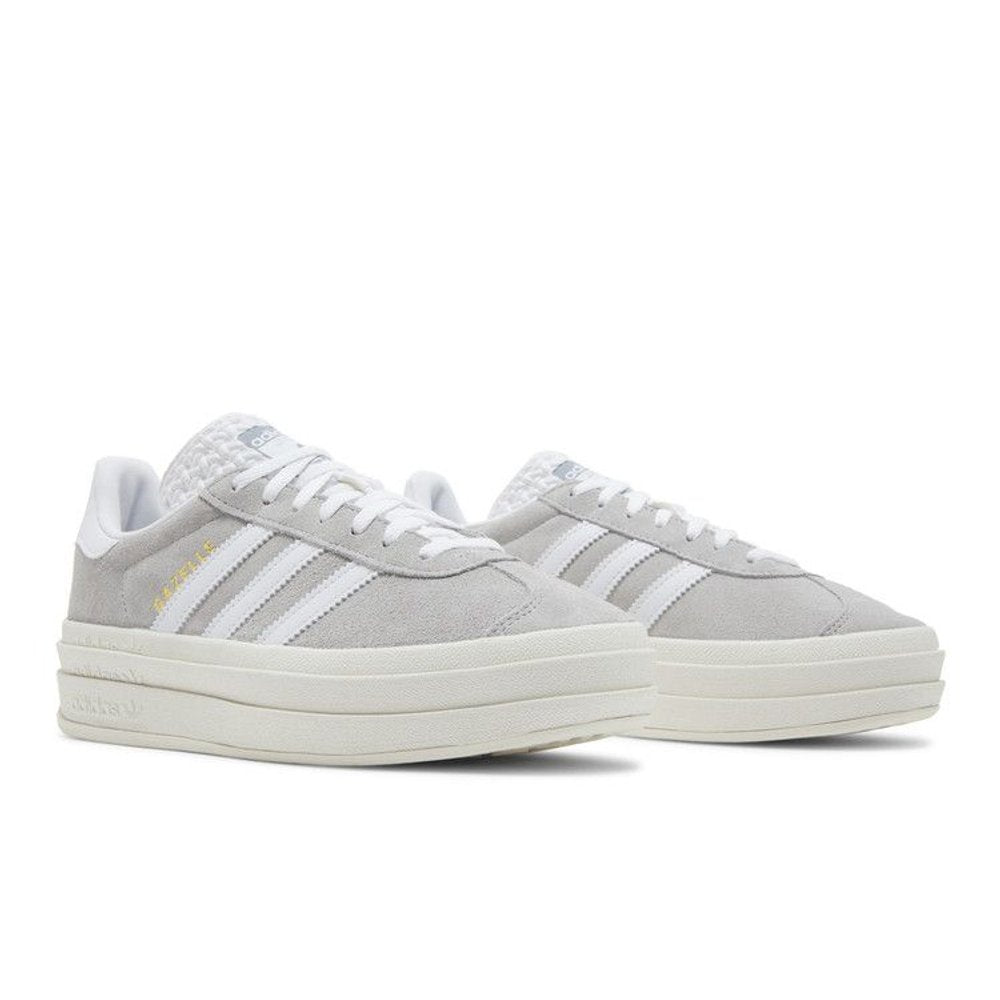 Adidas Gazelle Bold Grey White (W) – lifestyle foto | Purekickz