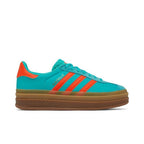 adidas Gazelle Bold Mint Rush Impact Orange – boční pohled | Purekickz