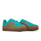 adidas Gazelle Bold Mint Rush Impact Orange – lifestyle foto | Purekickz