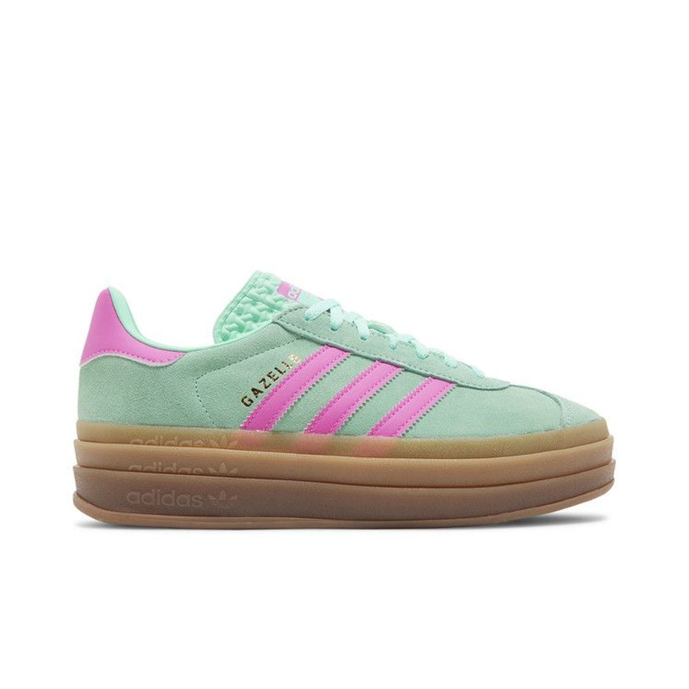 Adidas Gazelle Bold Pulse Mint Pink (W) – boční pohled | Purekickz
