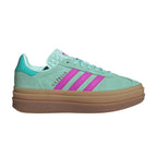 Adidas Gazelle Bold Turqoise Pink (GS) – boční pohled | Purekickz