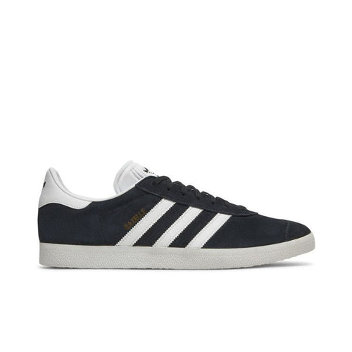 adidas Gazelle Core Black Cloud White Gold – boční pohled | Purekickz