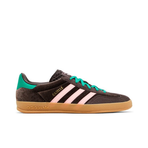 adidas Gazelle Indoor Brown Velvet (W) – boční pohled | Purekickz