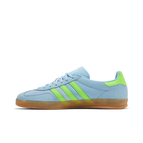 adidas Gazelle Indoor Clear Sky Solar Green (Women's) – hlavní pohled | Purekickz