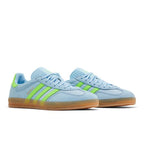 adidas Gazelle Indoor Clear Sky Solar Green (Women's) – lifestyle foto | Purekickz