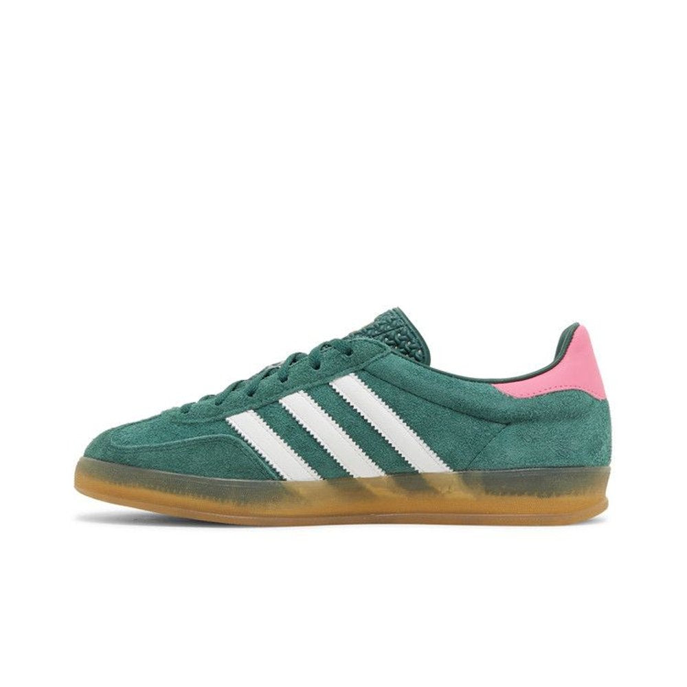Adidas Gazelle Indoor Collegiate Green Lucid Pink (W) – hlavní pohled | Purekickz