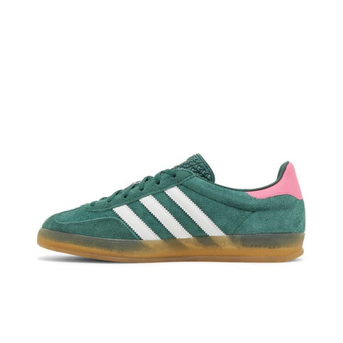 Adidas Gazelle Indoor Collegiate Green Lucid Pink (W) – hlavní pohled | Purekickz