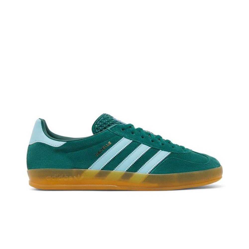 Adidas Gazelle Indoor Collegiate Green (W) – boční pohled | Purekickz